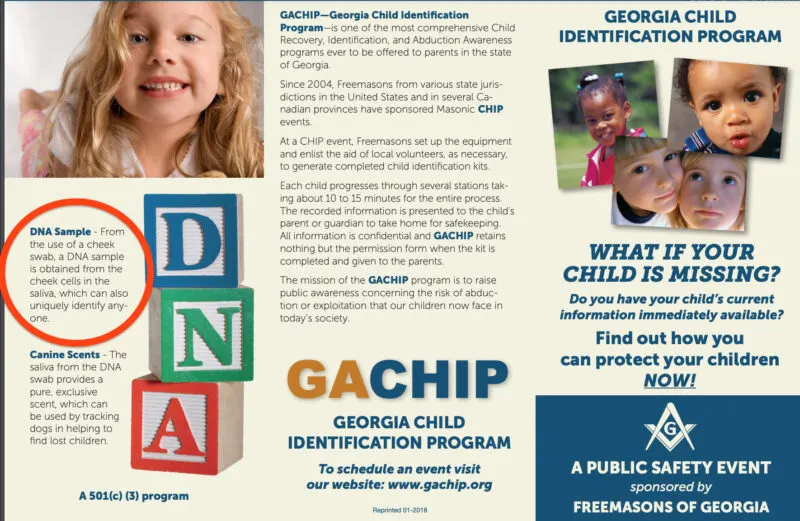 Chipping kids - Georgia Free Masons